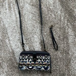 Sakroots crossbody/wristlet.